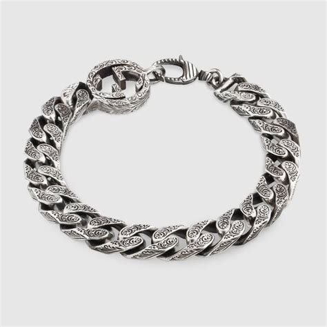 gucci argento uomo|Bracciali Gucci in Argento: Acquista fino a da 210,00 .